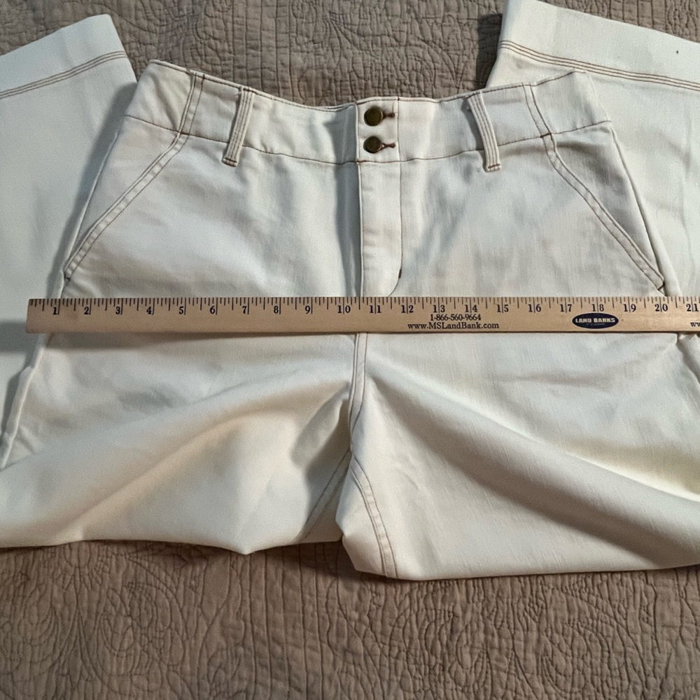 Studio Park cream wideLeg Jeans with Classic Design-Size 10
